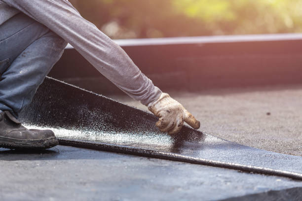 Professional Crawl Space Encapsulation technician working in Latham, OH